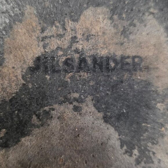 Jil Sander Burgundy Leather Ankle Boots size 41 US-9.5 - Picture 9 of 12